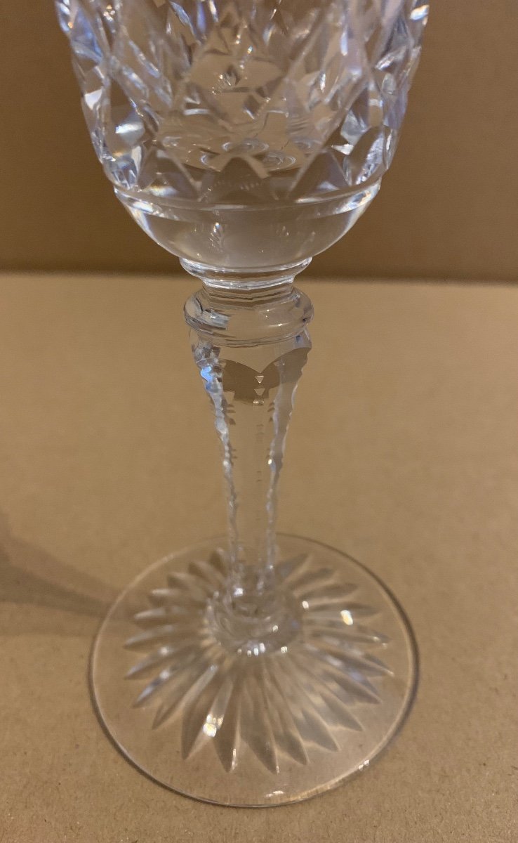 Cut Crystal Glasses Service, 50 Pieces, 20th Century -photo-6