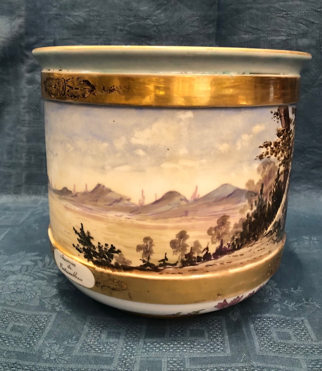 Cache Pot, Porcelain, Late 19th Century -photo-3