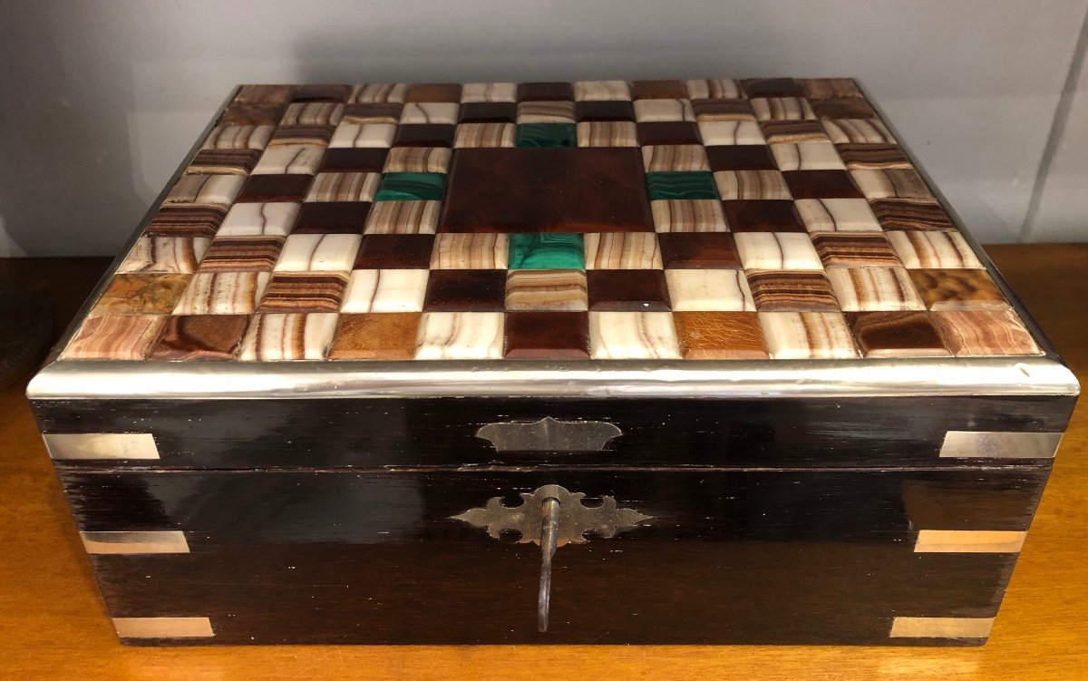 Box, Box, Hard Stones, Karlsbad Circa 1880-photo-2