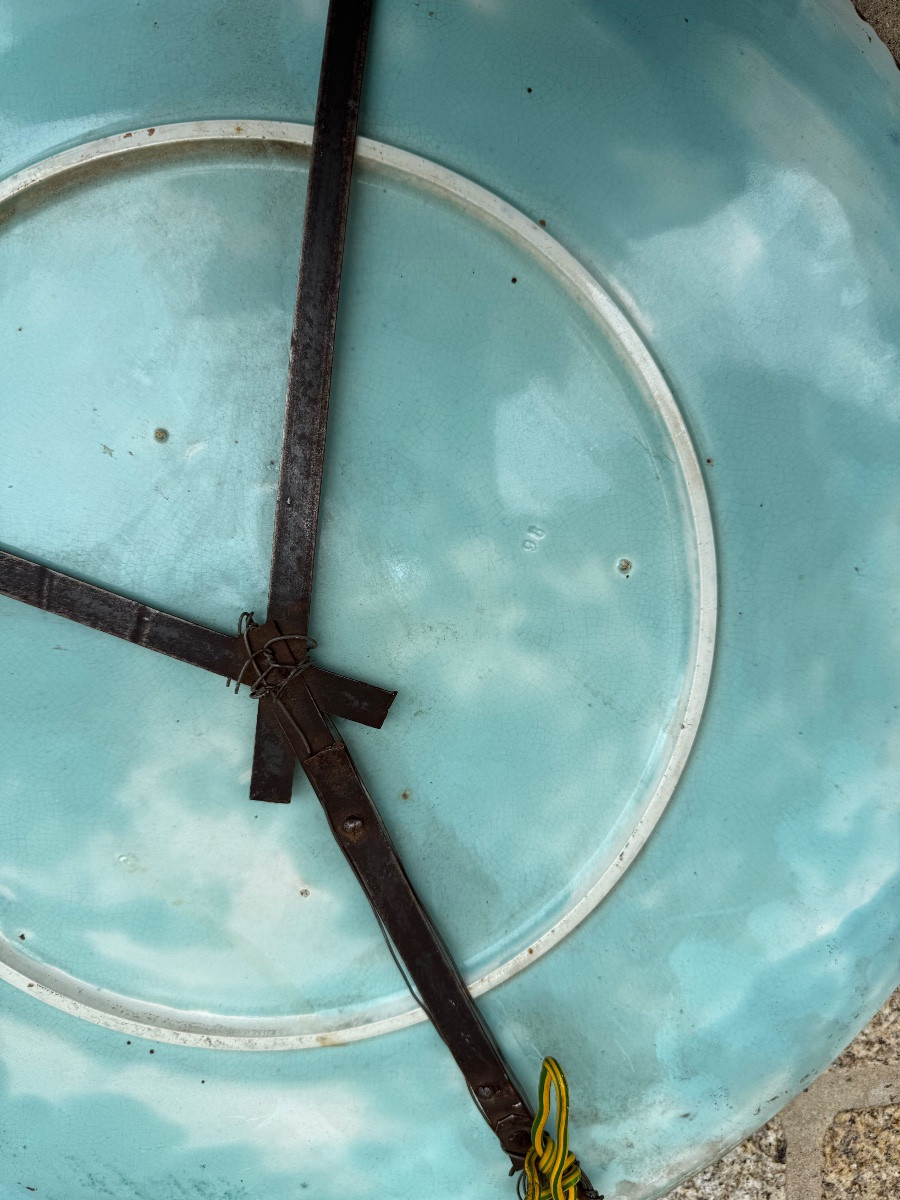 Large Earthenware Dish In The Taste Of Théodore Deck.-photo-8