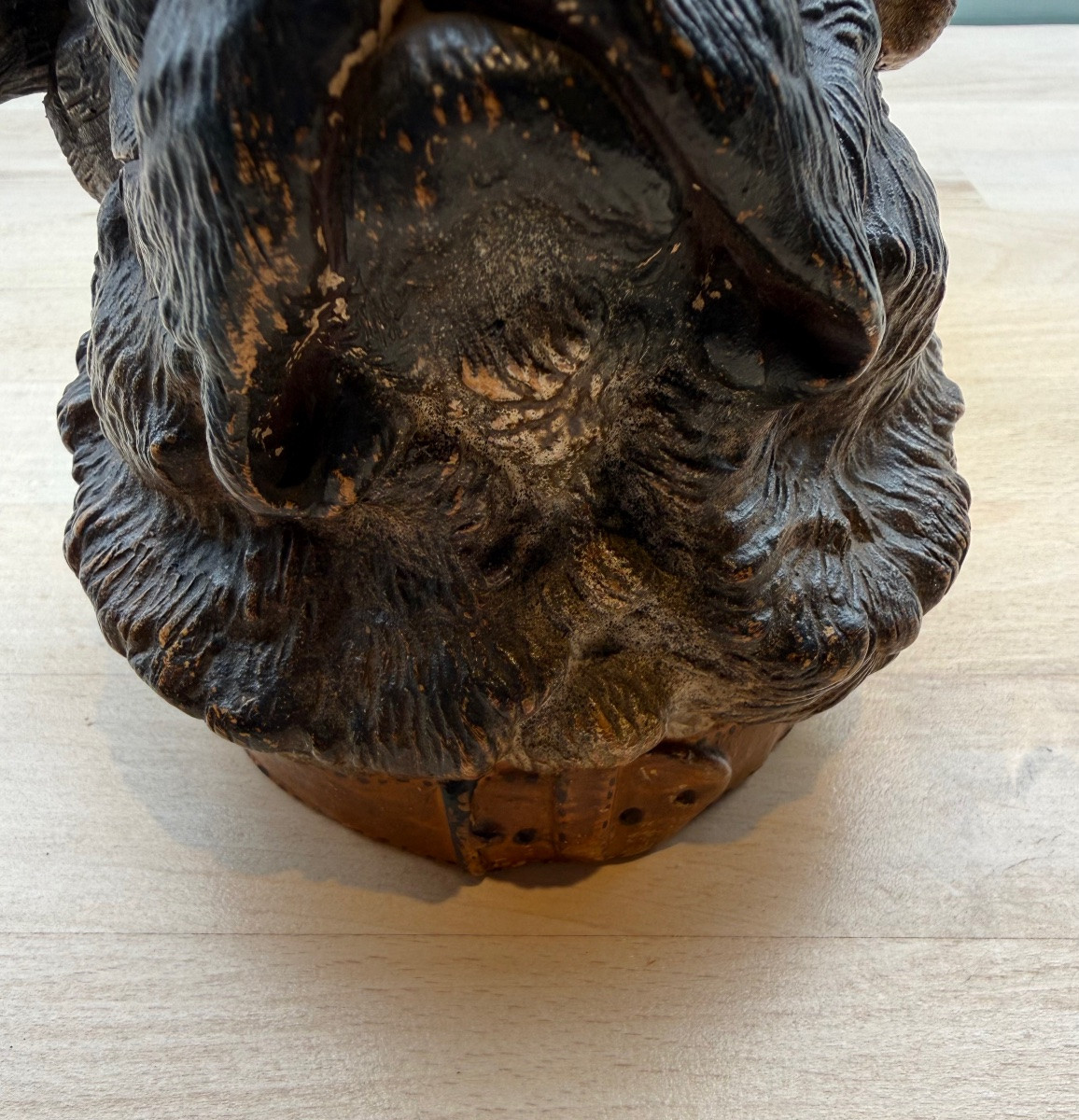 19th Century Terracotta Tobacco Jar.-photo-2