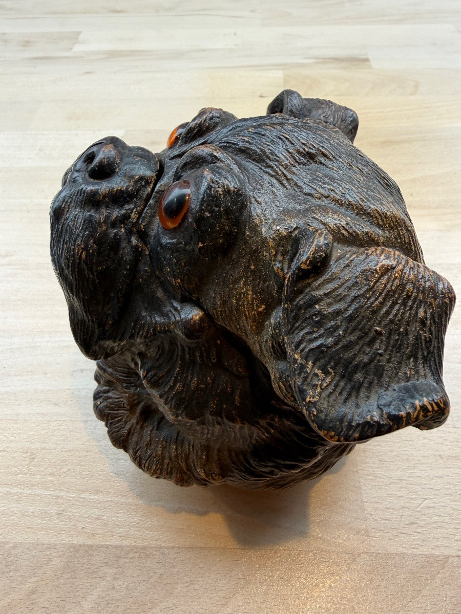 19th Century Terracotta Tobacco Jar.-photo-3