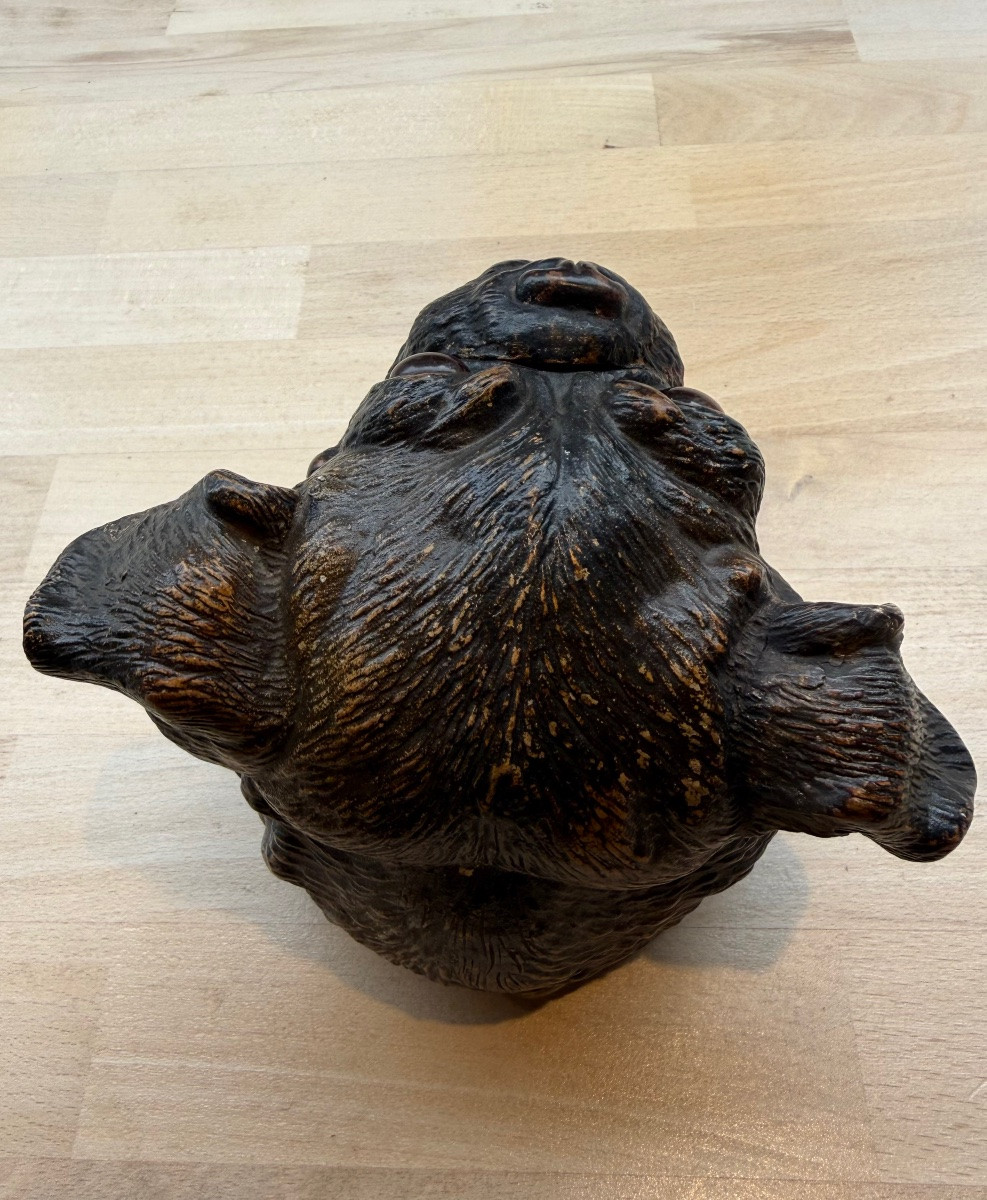 19th Century Terracotta Tobacco Jar.-photo-1