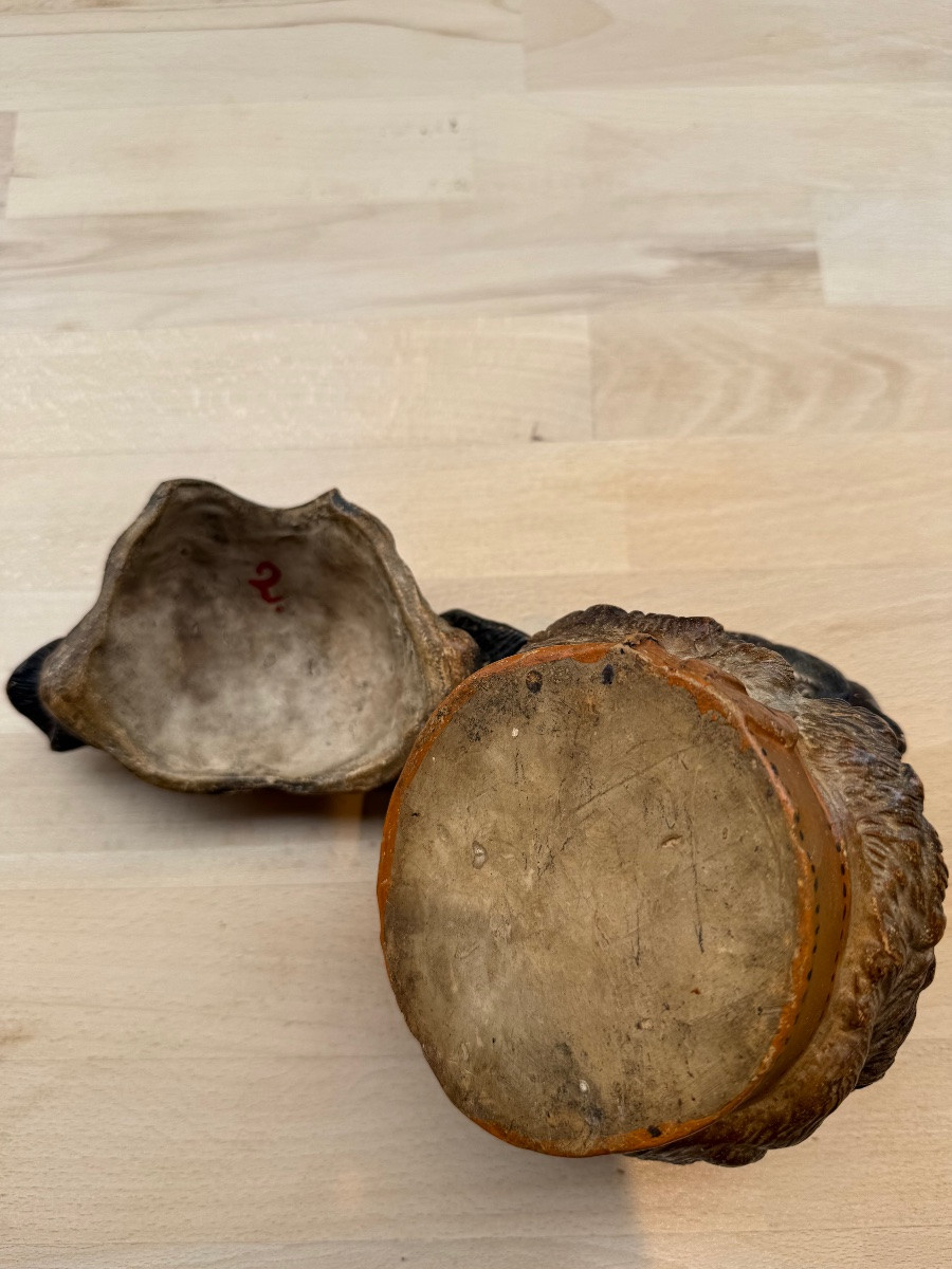 19th Century Terracotta Tobacco Jar.-photo-3