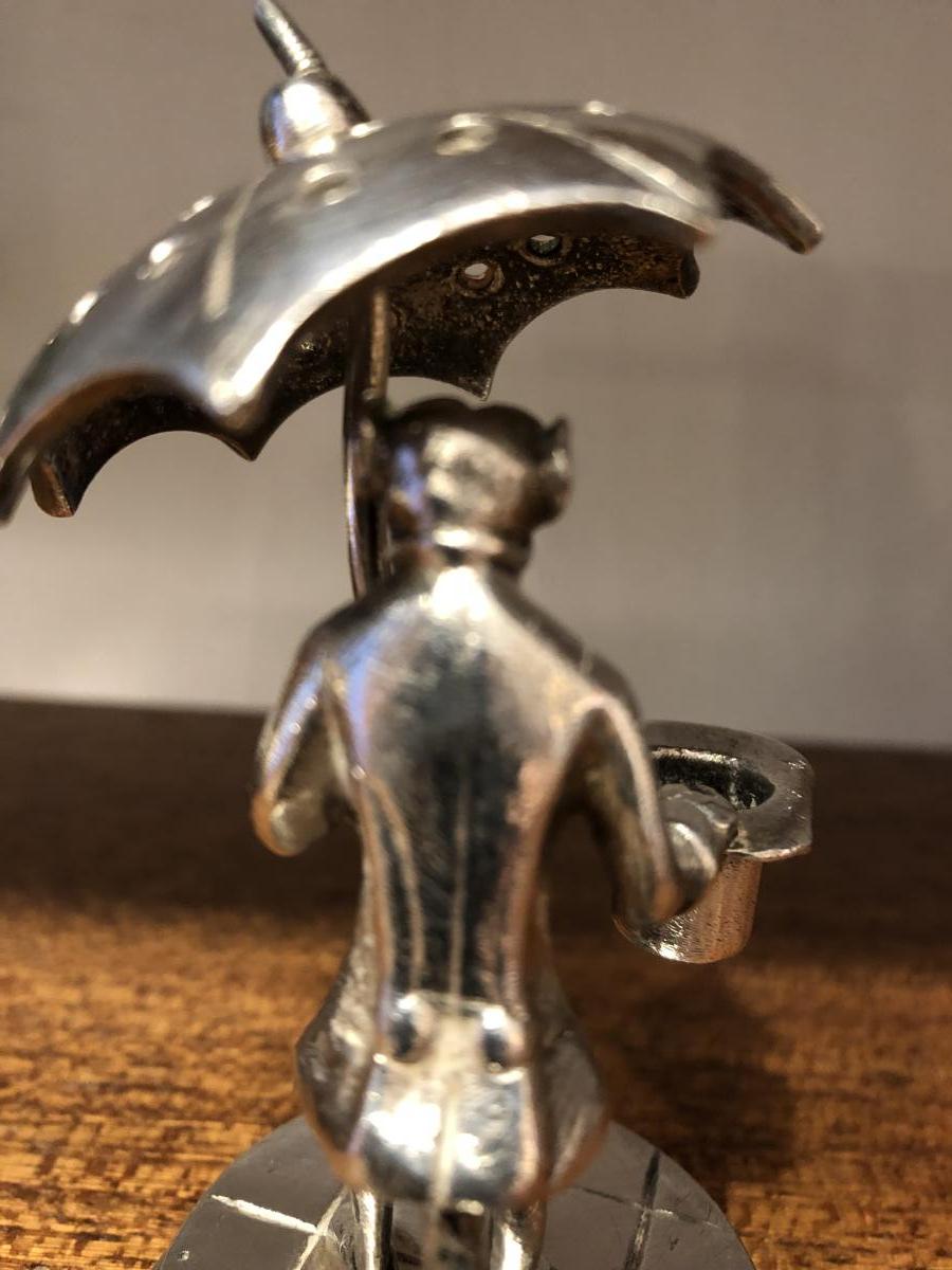 Door Tooth Care, Silver Bronze, Nineteenth Century-photo-3