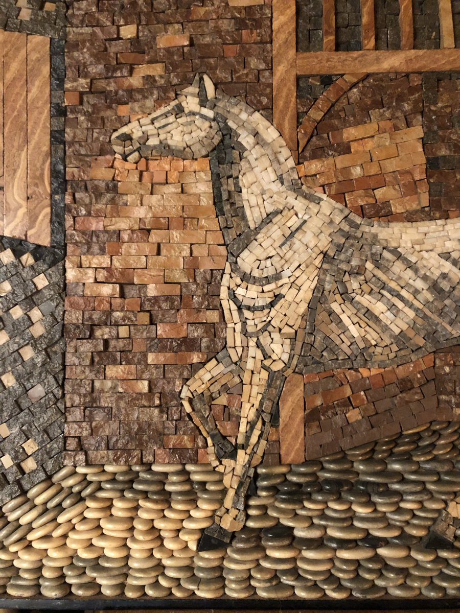 Tableau,Mosaïque ,XXème Siècle -photo-1