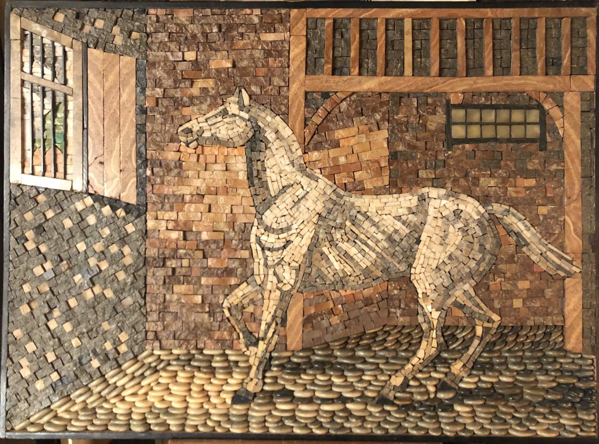 Tableau,Mosaïque ,XXème Siècle 