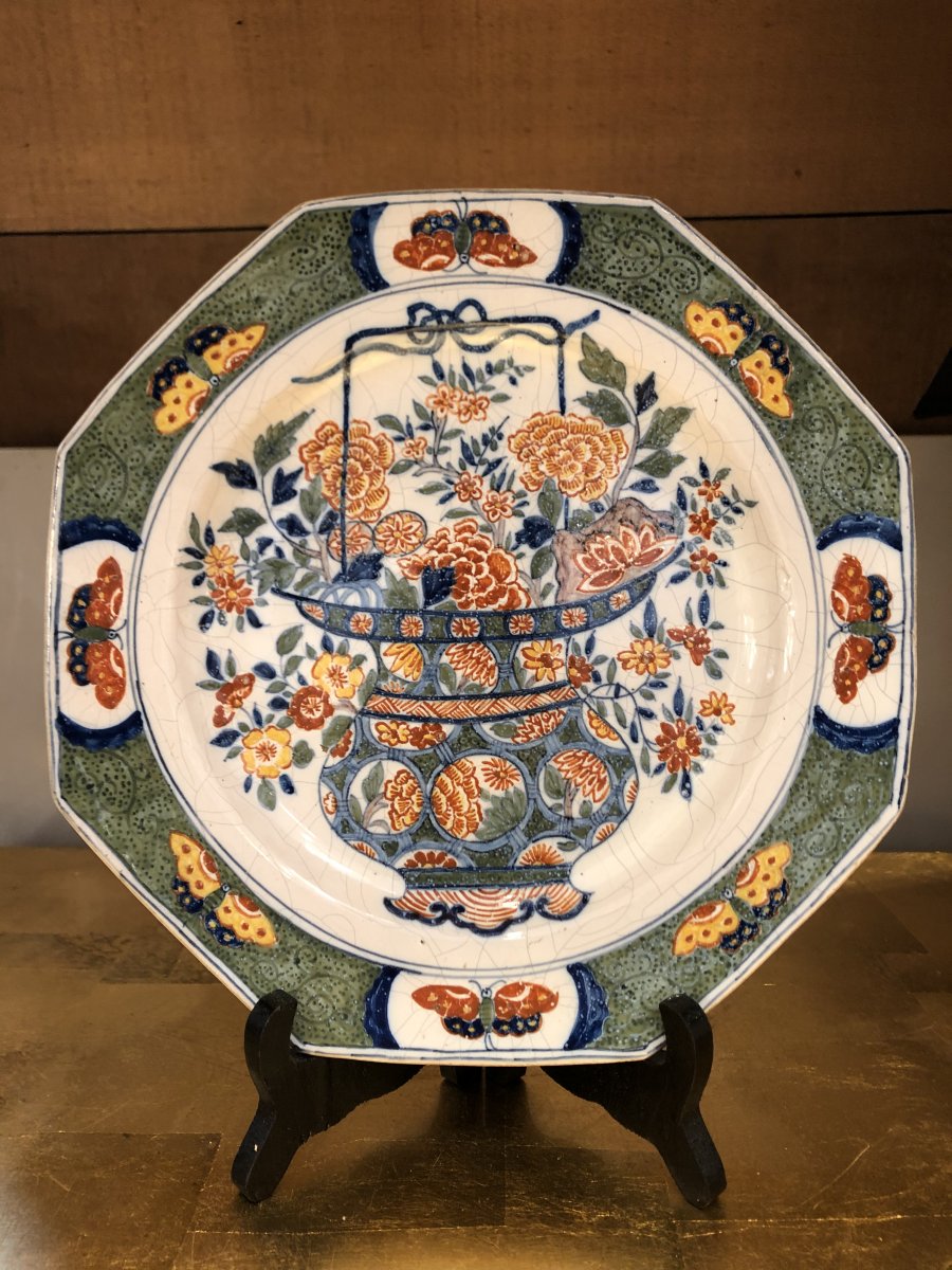 Earthenware Plate, Delft, XIXth Century