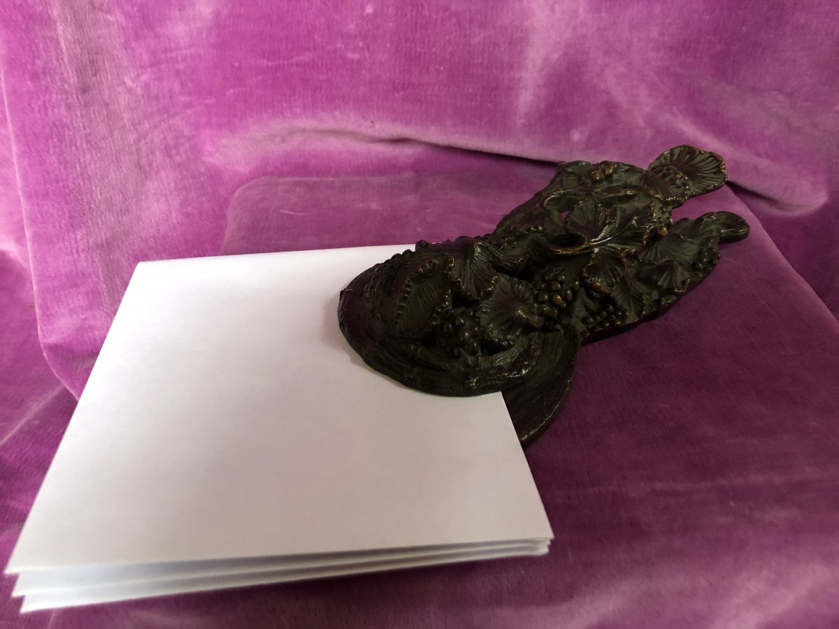 Pince à Courrier,bronze,XIXème Siècle -photo-6