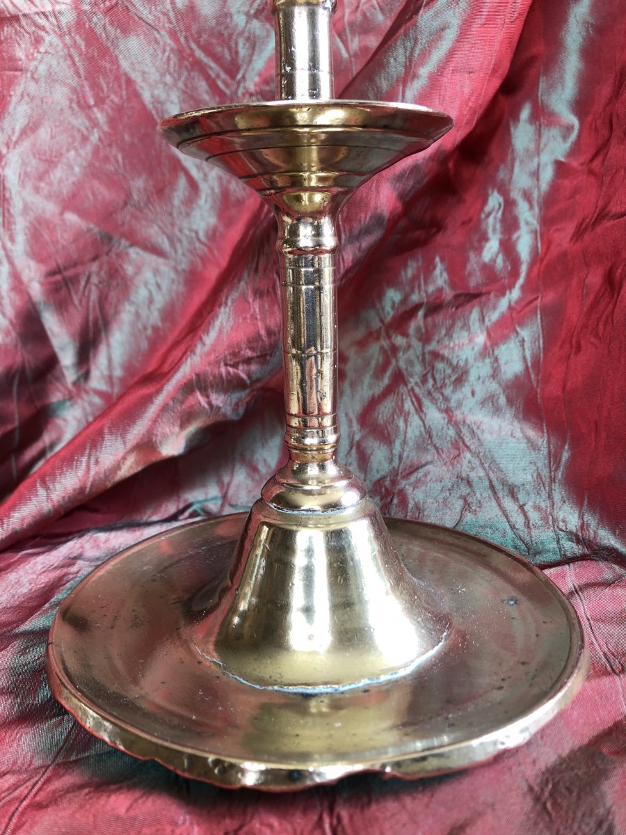 Candlestick, Bronze, About 1550,dutch.-photo-1