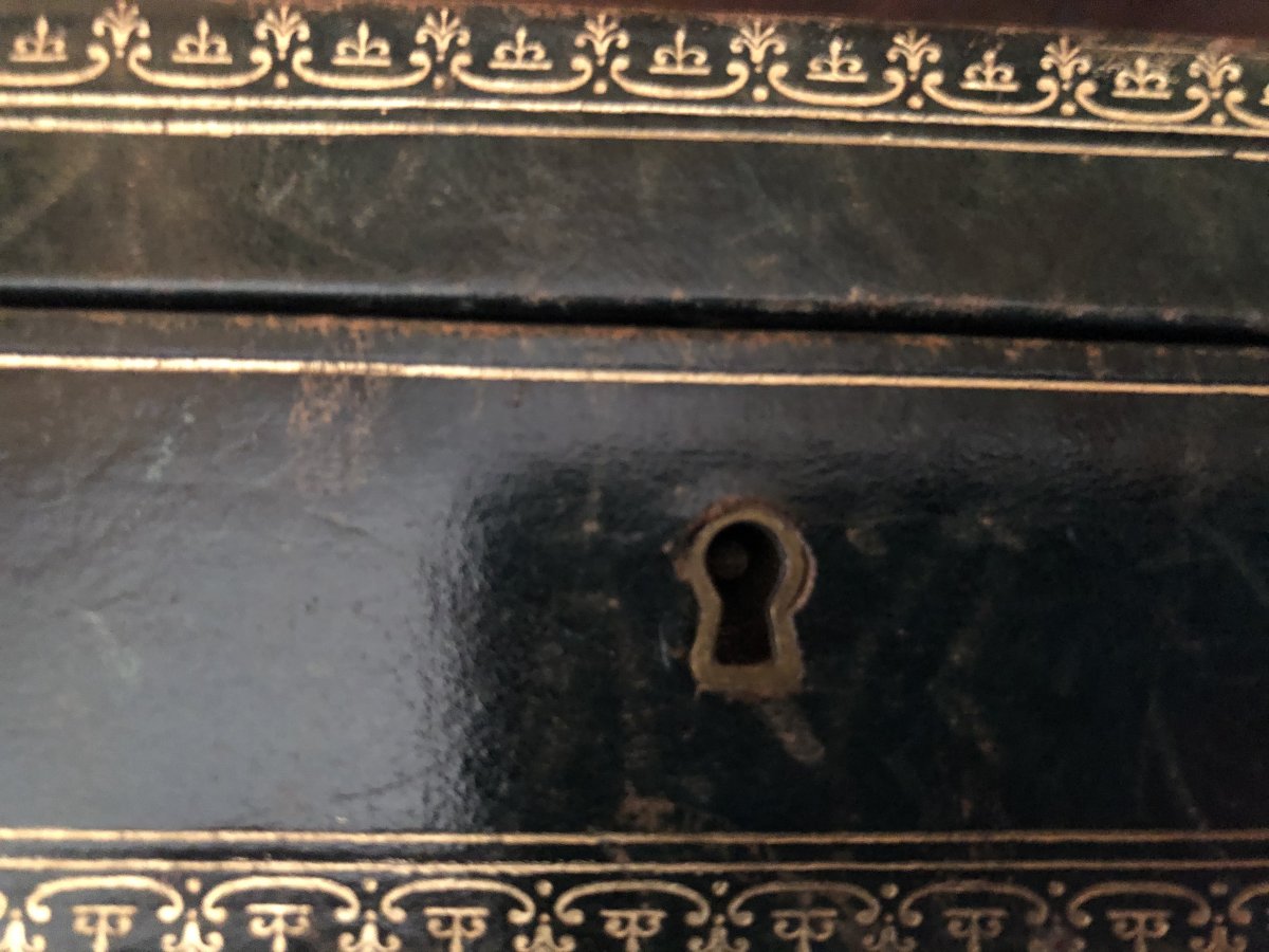Boîte,coffretdécor «  au chinois »,XIXème Siècle -photo-6