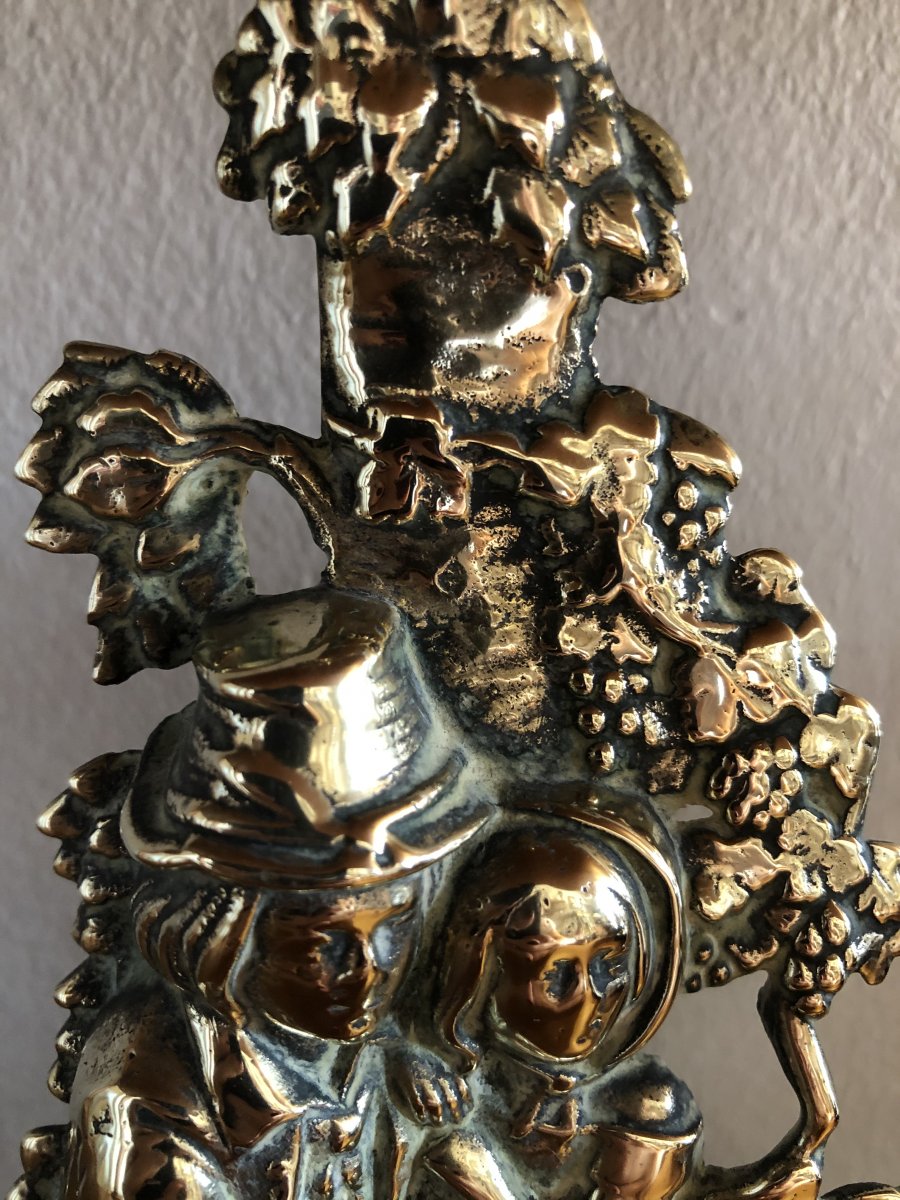 Cale Porte ,Bronze,XIXème  Siècle -photo-4