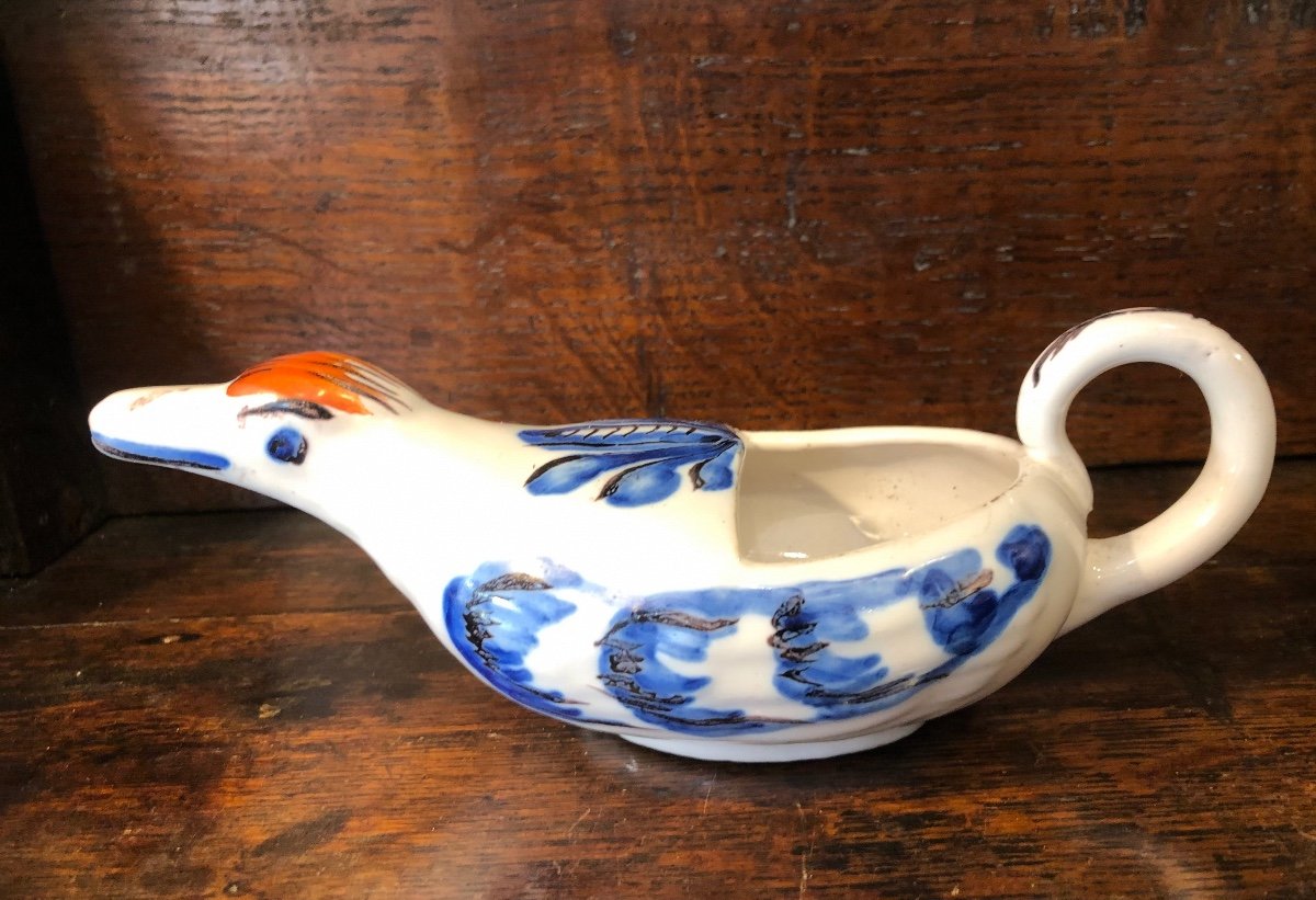 Canard De Malade, Earthenware From The South West, Late 18th Century, Early 19th Century-photo-1
