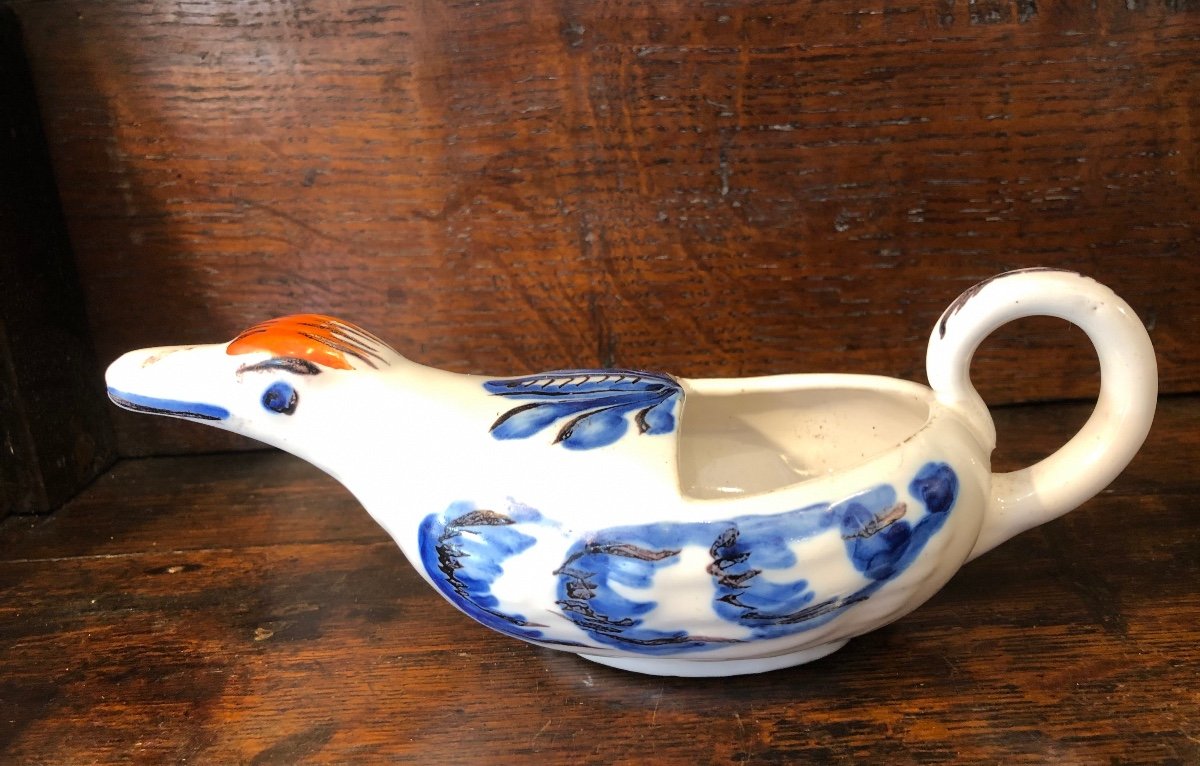 Canard De Malade, Earthenware From The South West, Late 18th Century, Early 19th Century-photo-2