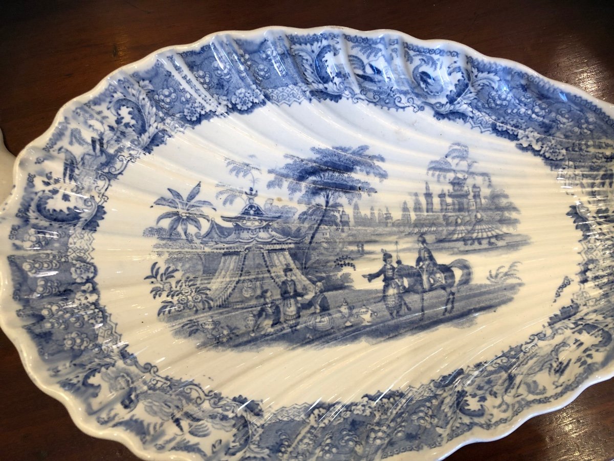 Pair Of Raviers, Bordeaux Earthenware, David Johnson, 19th Century-photo-3