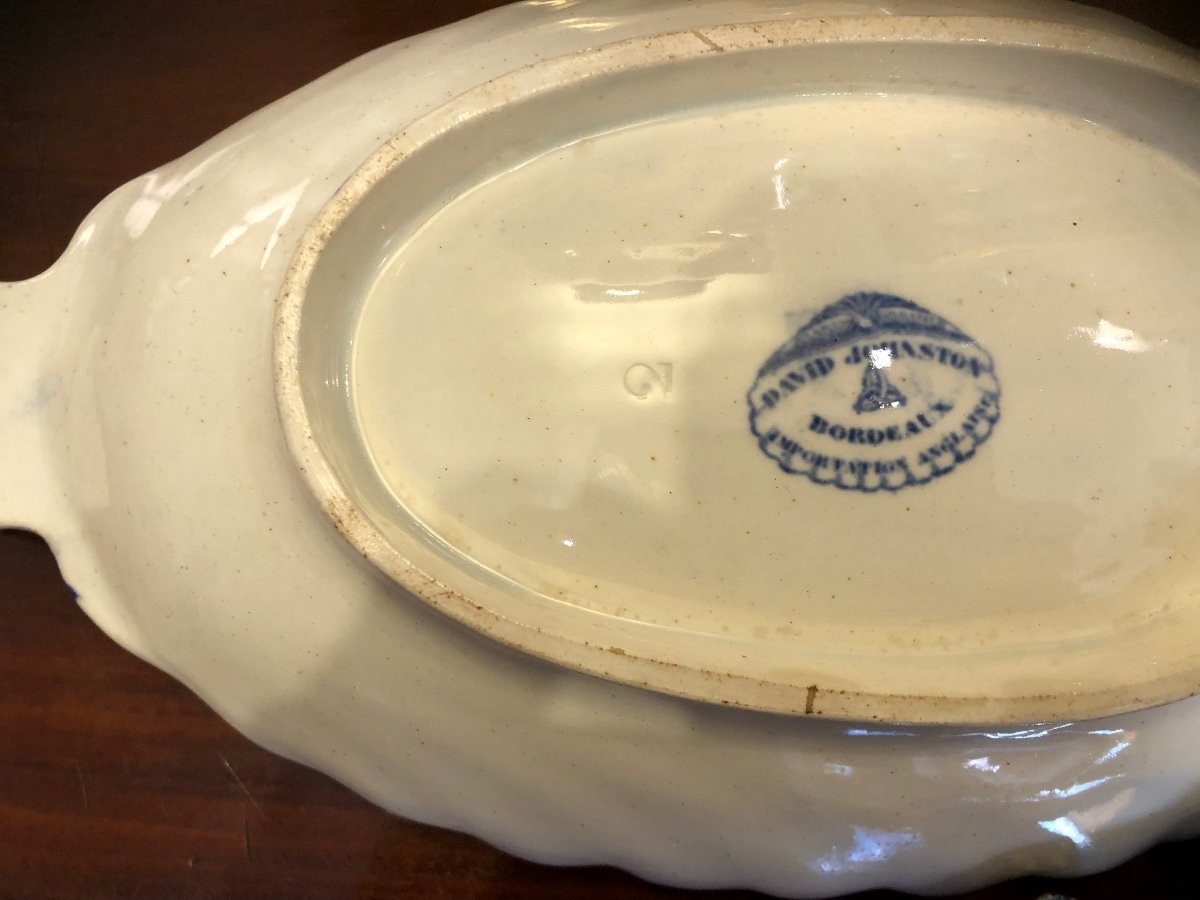 Pair Of Raviers, Bordeaux Earthenware, David Johnson, 19th Century-photo-6