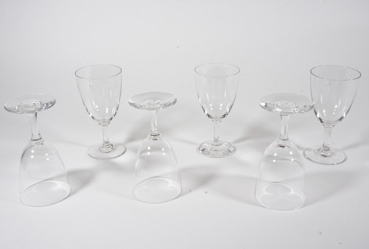 6 Baccarat Crystal Aperitif Glasses-photo-2