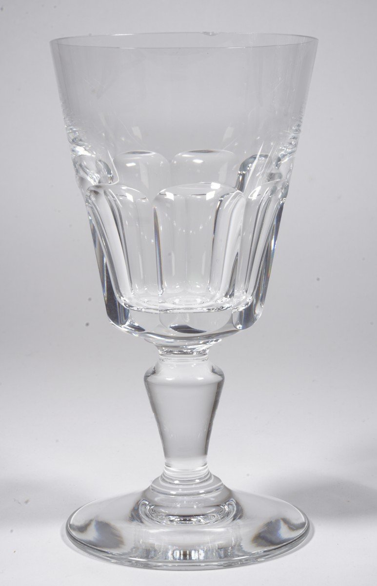 6 Baccarat Missouri Crystal Wine Glasses-photo-2