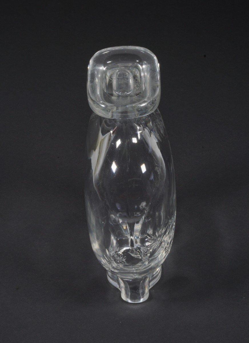 Vase Cristal Baccarat Japonisant-photo-6