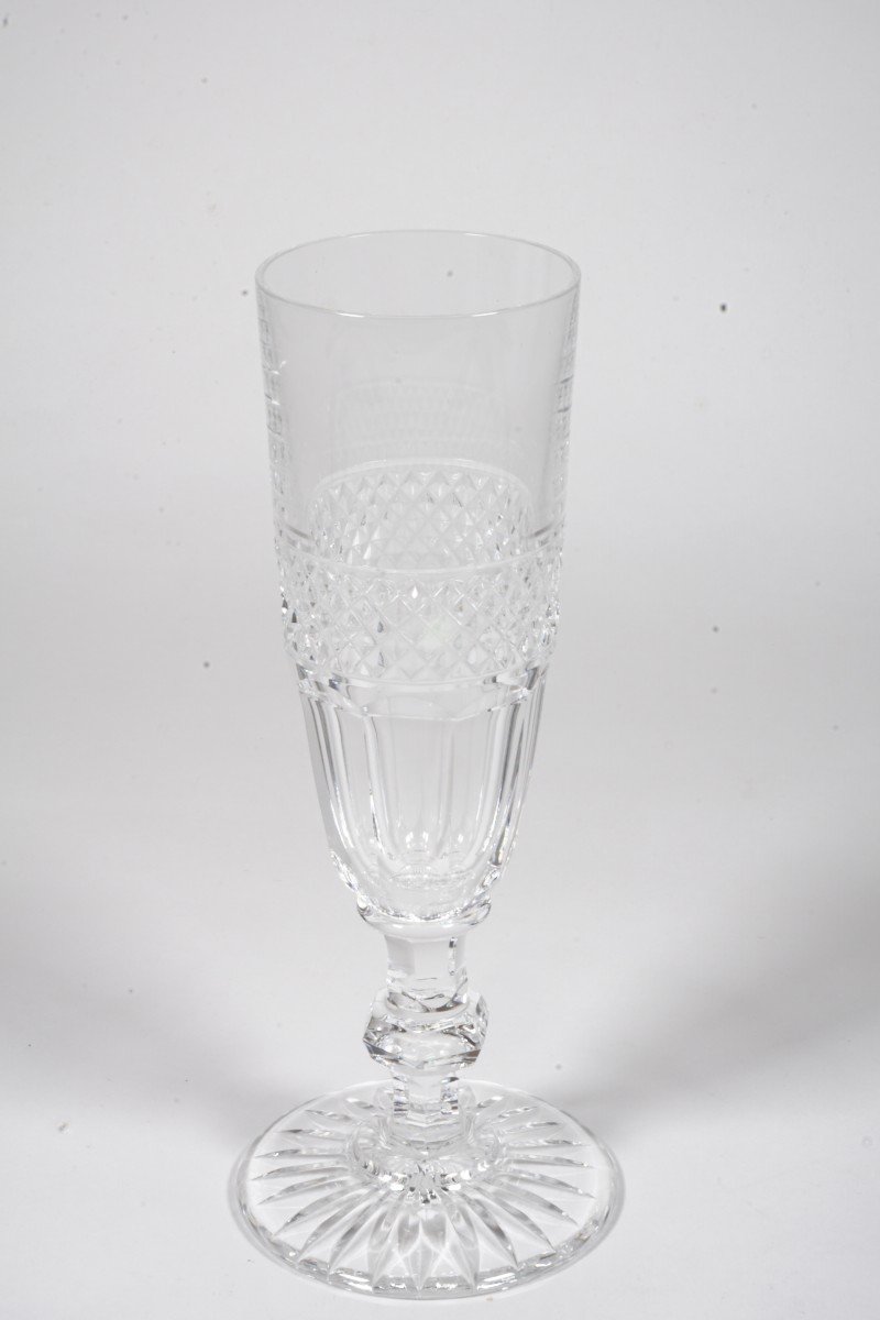 Saint Louis Trianon Crystal Champagne Flute-photo-3