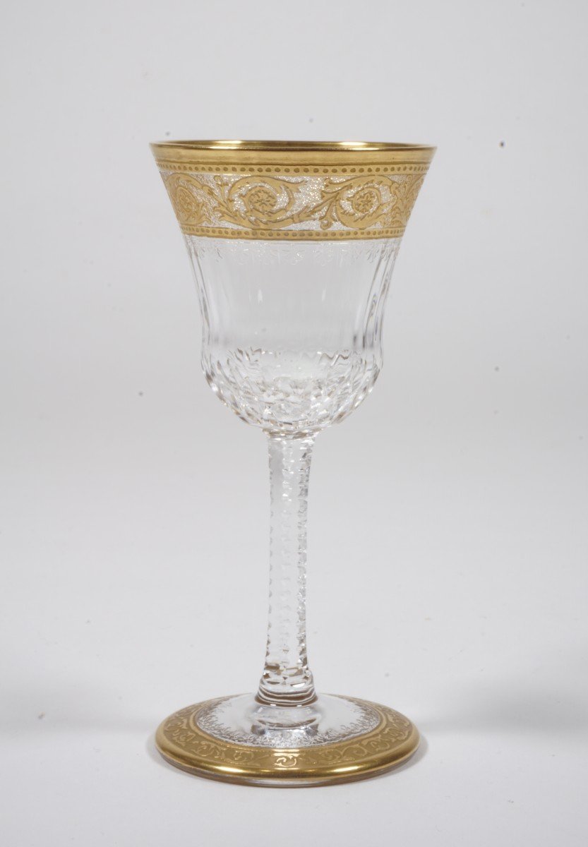 Saint Louis Thistle Crystal Liqueur Glass