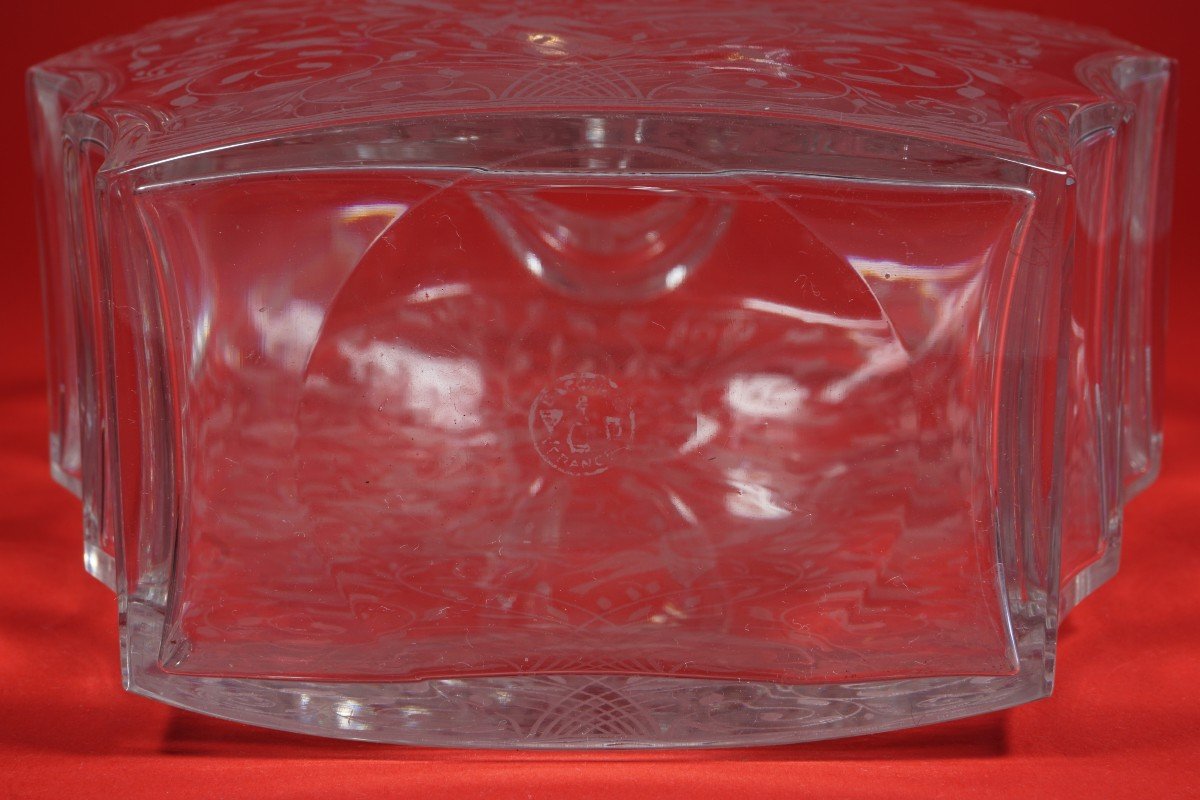 Carafe cristal gravé Baccarat Leila ,Leillah, Djeddah-photo-8