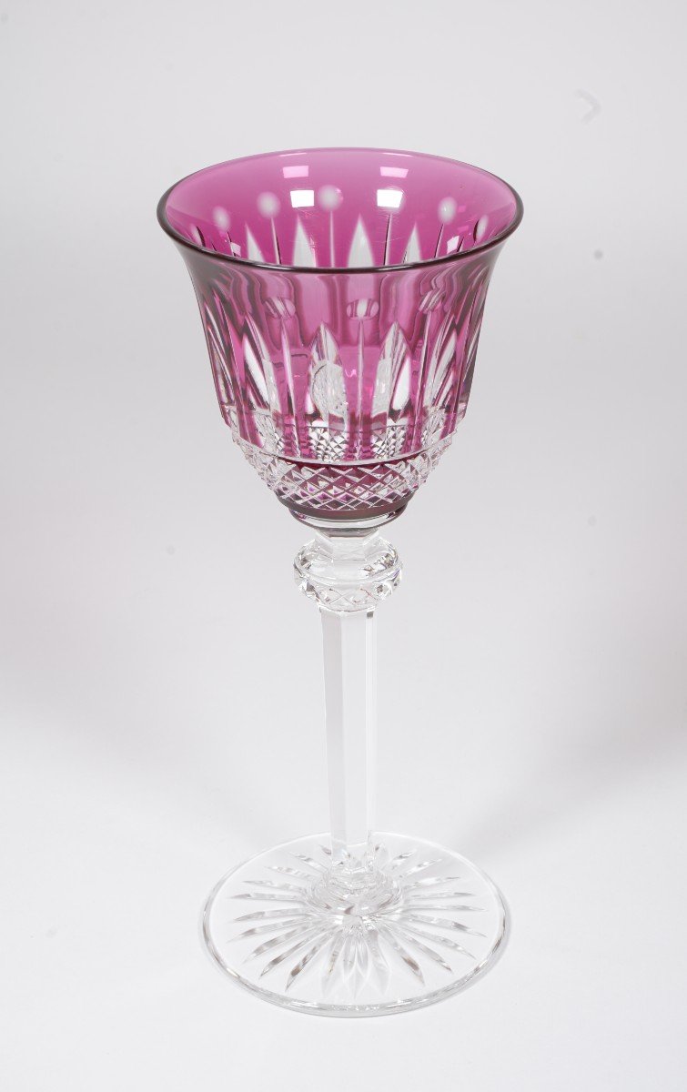 Verre à Porto Cristal Saint Louis Tommy Améthyste-photo-3