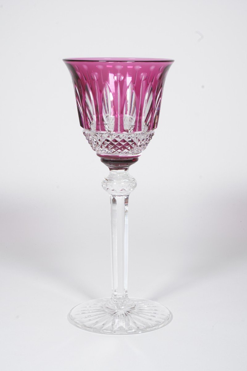 Verre à Porto Cristal Saint Louis Tommy Améthyste-photo-1