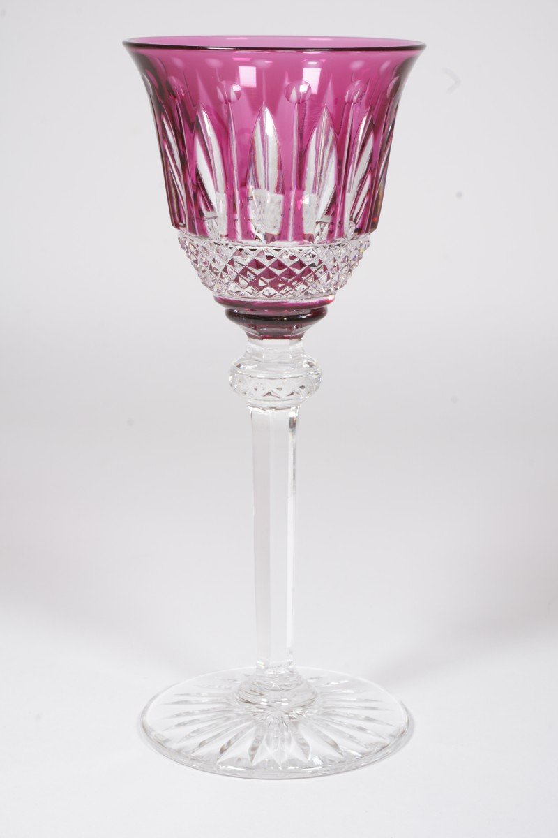 Verre à Porto Cristal Saint Louis Tommy Améthyste