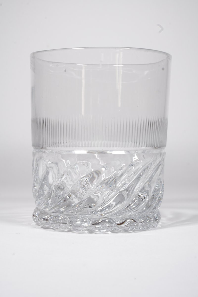 Baccarat , Saint Louis Crystal Goblet  Charles X-photo-2