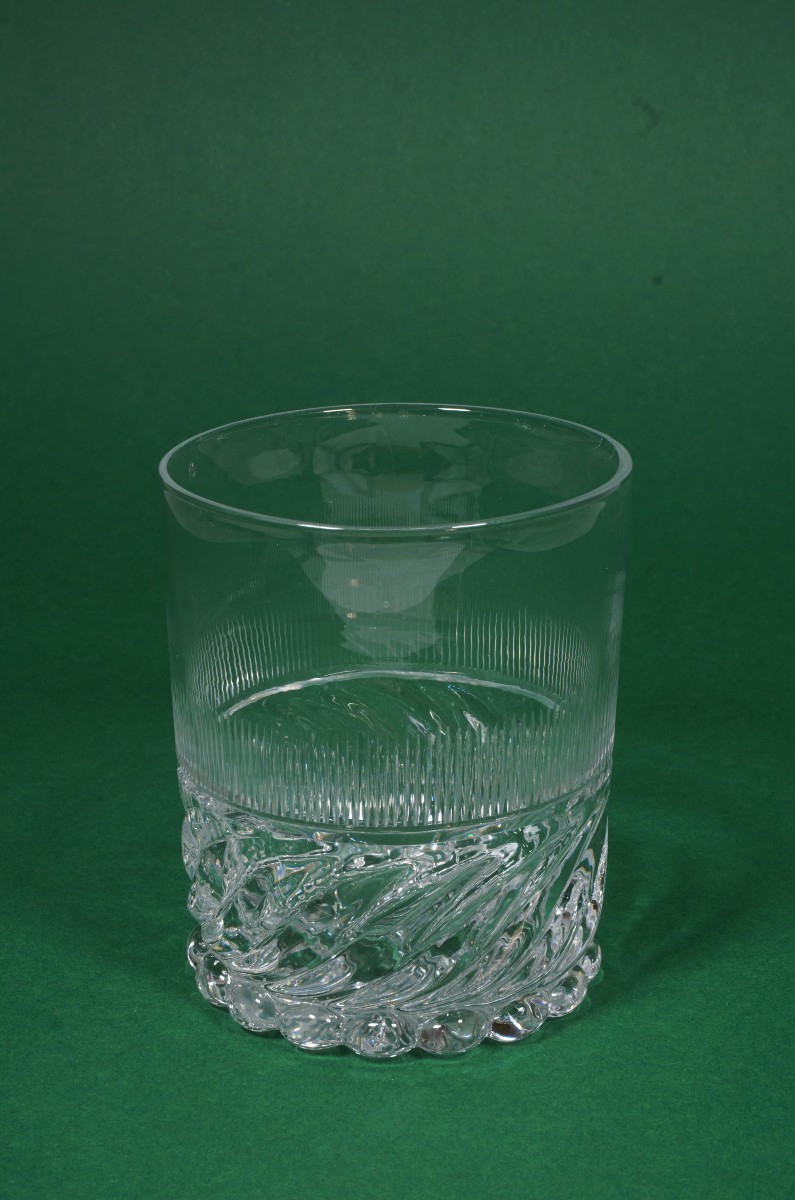 Baccarat , Saint Louis Crystal Goblet  Charles X