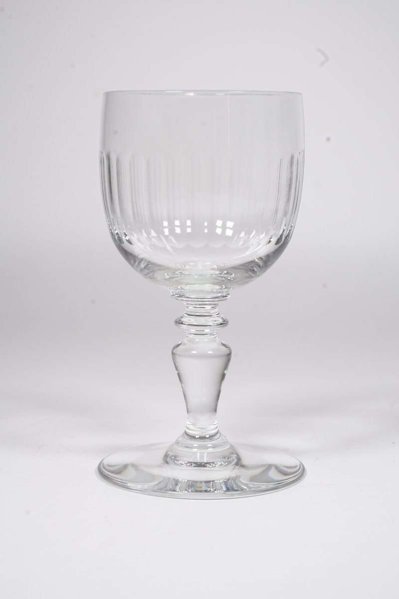 7 Baccarat Renaissance Crystal Wine Glasses No. 4-photo-4