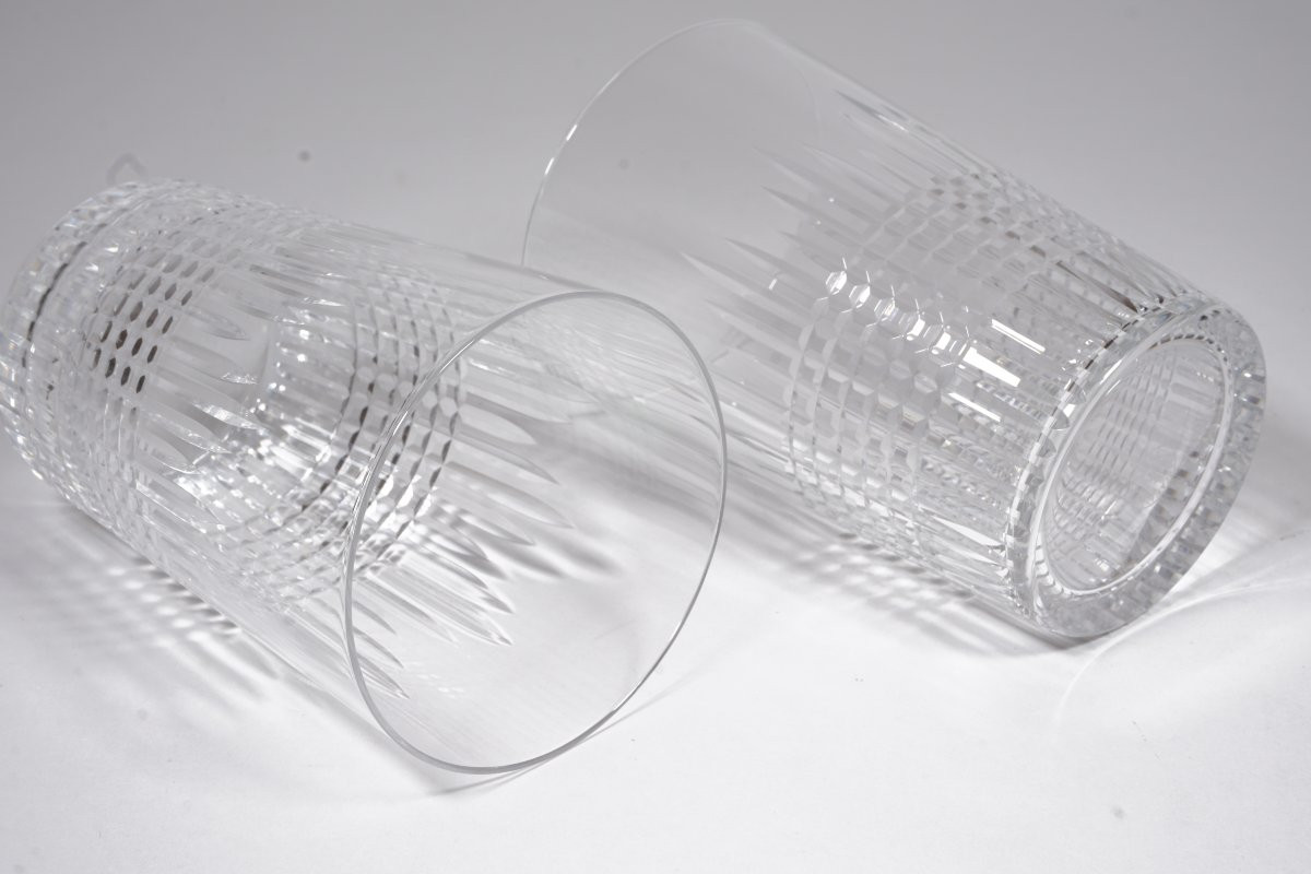 2 gobelets cristal Baccarat Nancy-photo-3