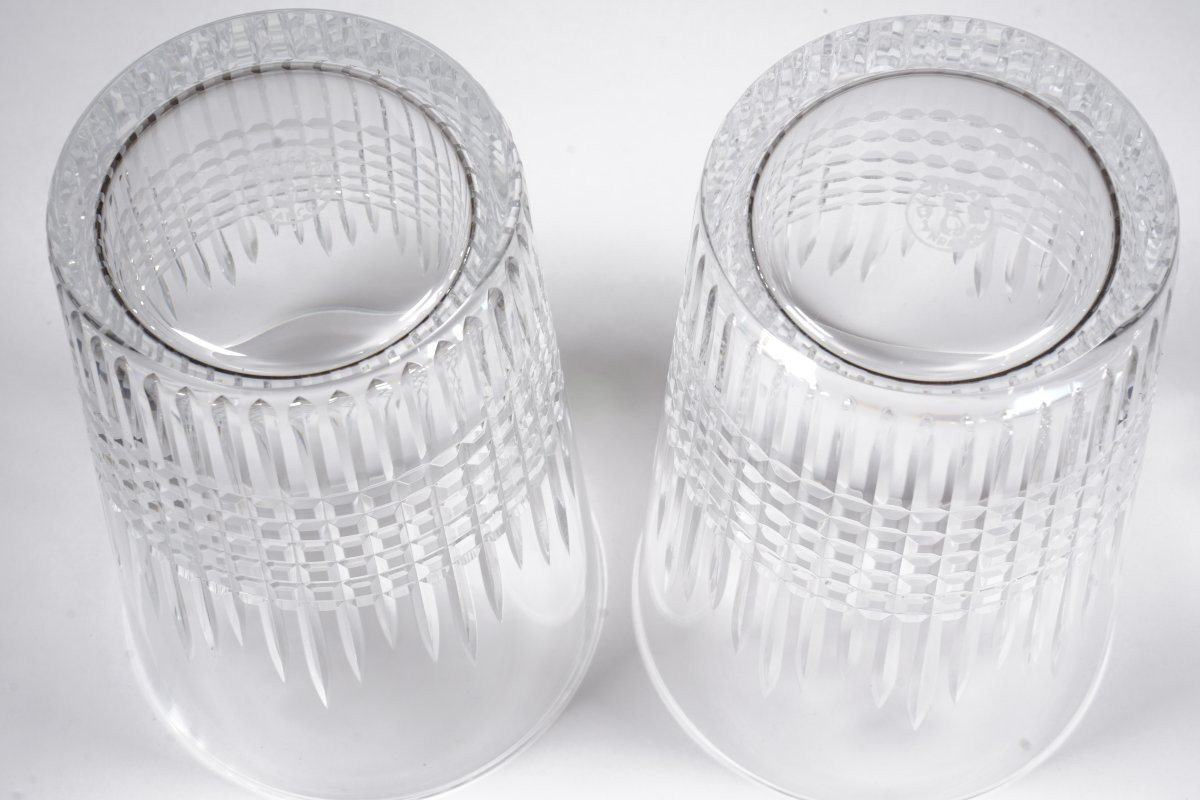 2 gobelets cristal Baccarat Nancy-photo-2