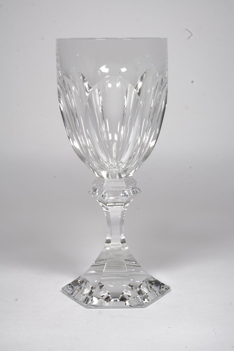 Grand verre à vin rouge cristal Saint Louis Chambord-photo-2