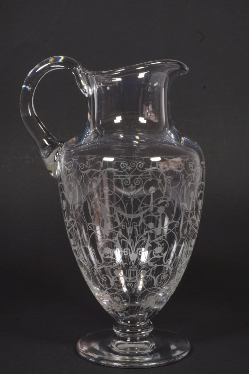 Baccarat Michelangelo Crystal Water Jug-photo-4