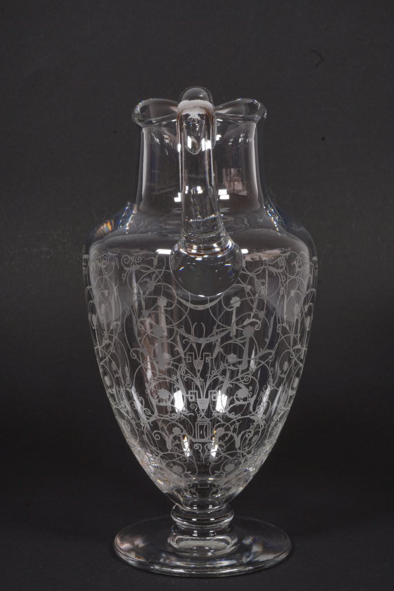 Baccarat Michelangelo Crystal Water Jug-photo-3