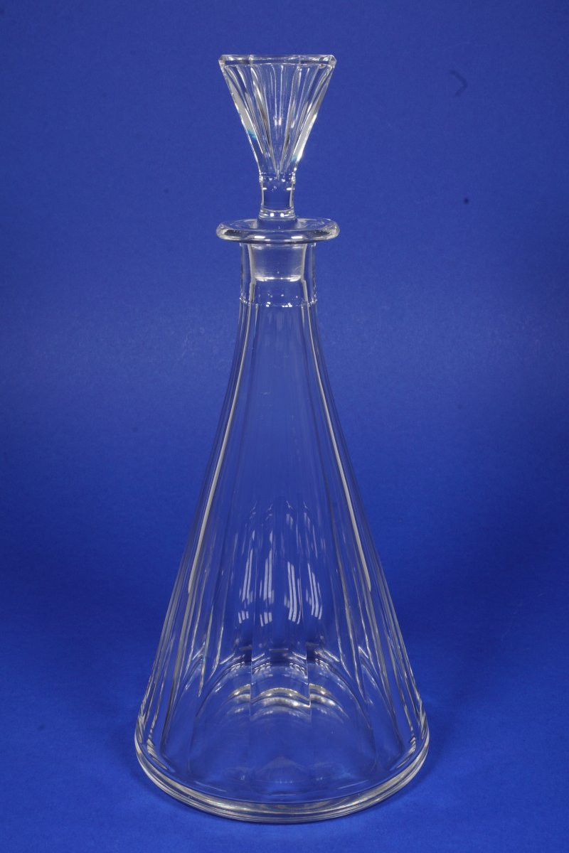 Carafe, Crystal Decanter Baccarat Rex-photo-3