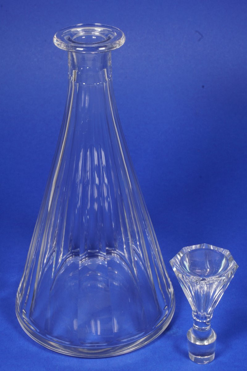 Carafe, Crystal Decanter Baccarat Rex-photo-4