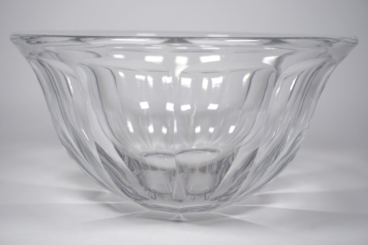 Saladier, coupe à fruits cristal Baccarat Harcourt-photo-4