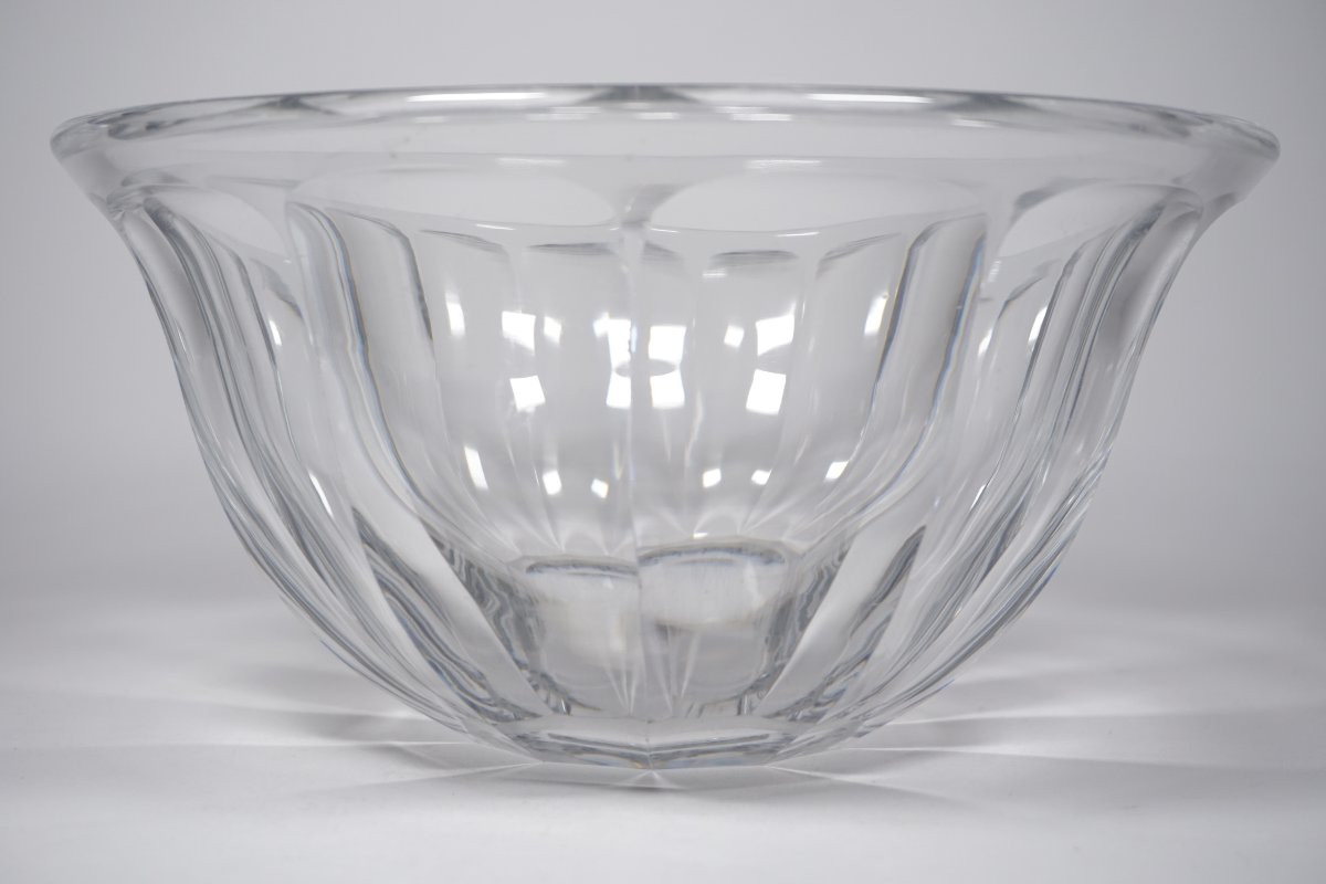 Saladier, coupe à fruits cristal Baccarat Harcourt-photo-3