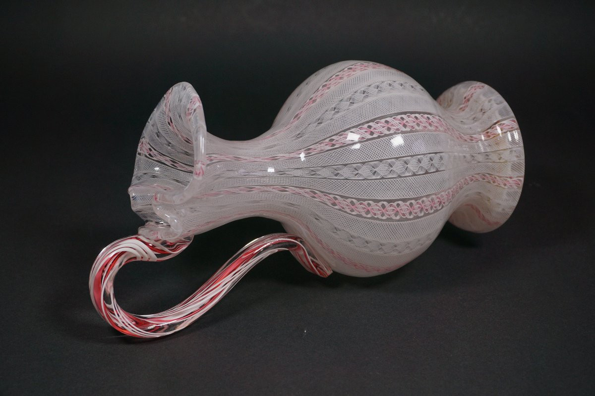 Pitcher, Water Jug In The Style Of Venice, Saint Louis, Baccarat, Clichy?-photo-4