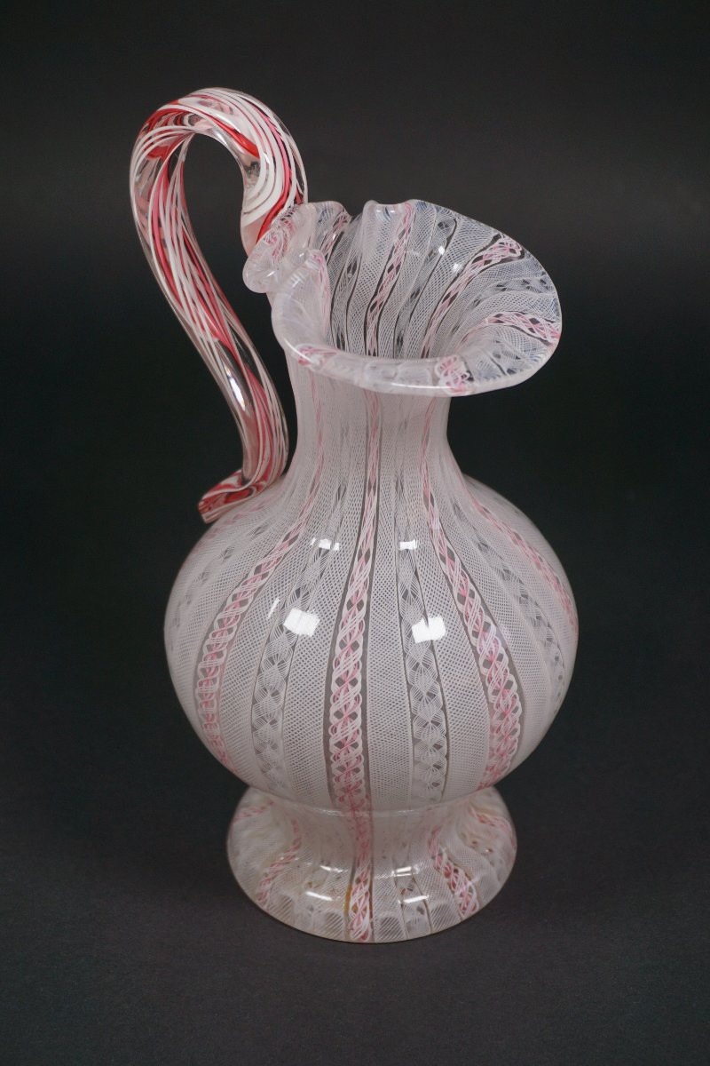 Pitcher, Water Jug In The Style Of Venice, Saint Louis, Baccarat, Clichy?-photo-5