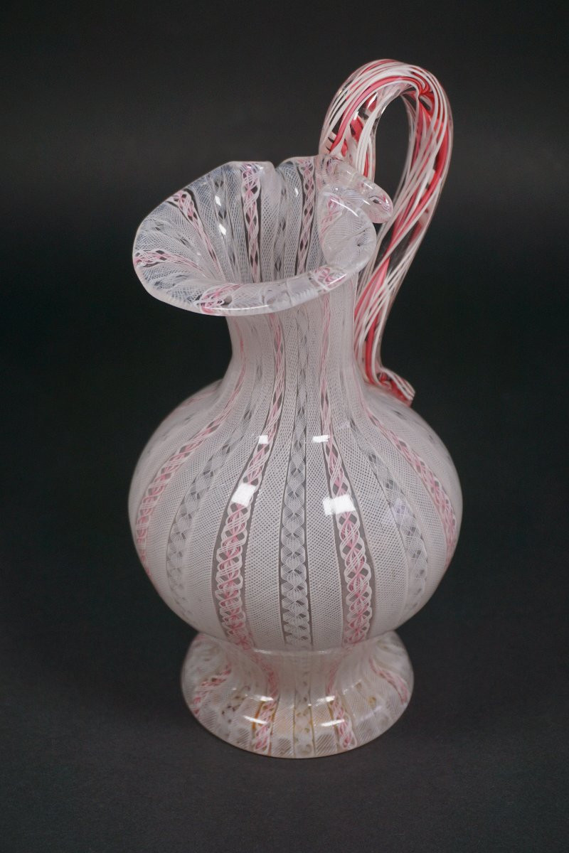 Pitcher, Water Jug In The Style Of Venice, Saint Louis, Baccarat, Clichy?-photo-6