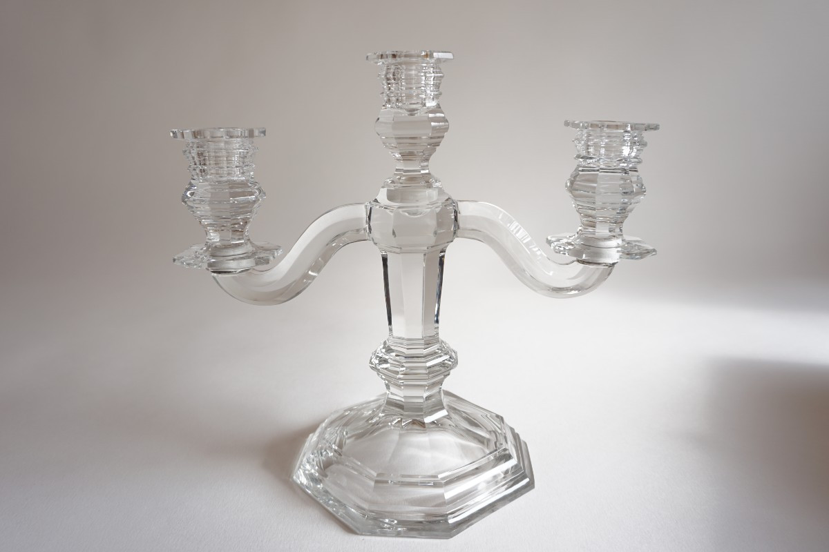 Candelabra, Chandelier, Candlestick, Baccarat Regency Crystal