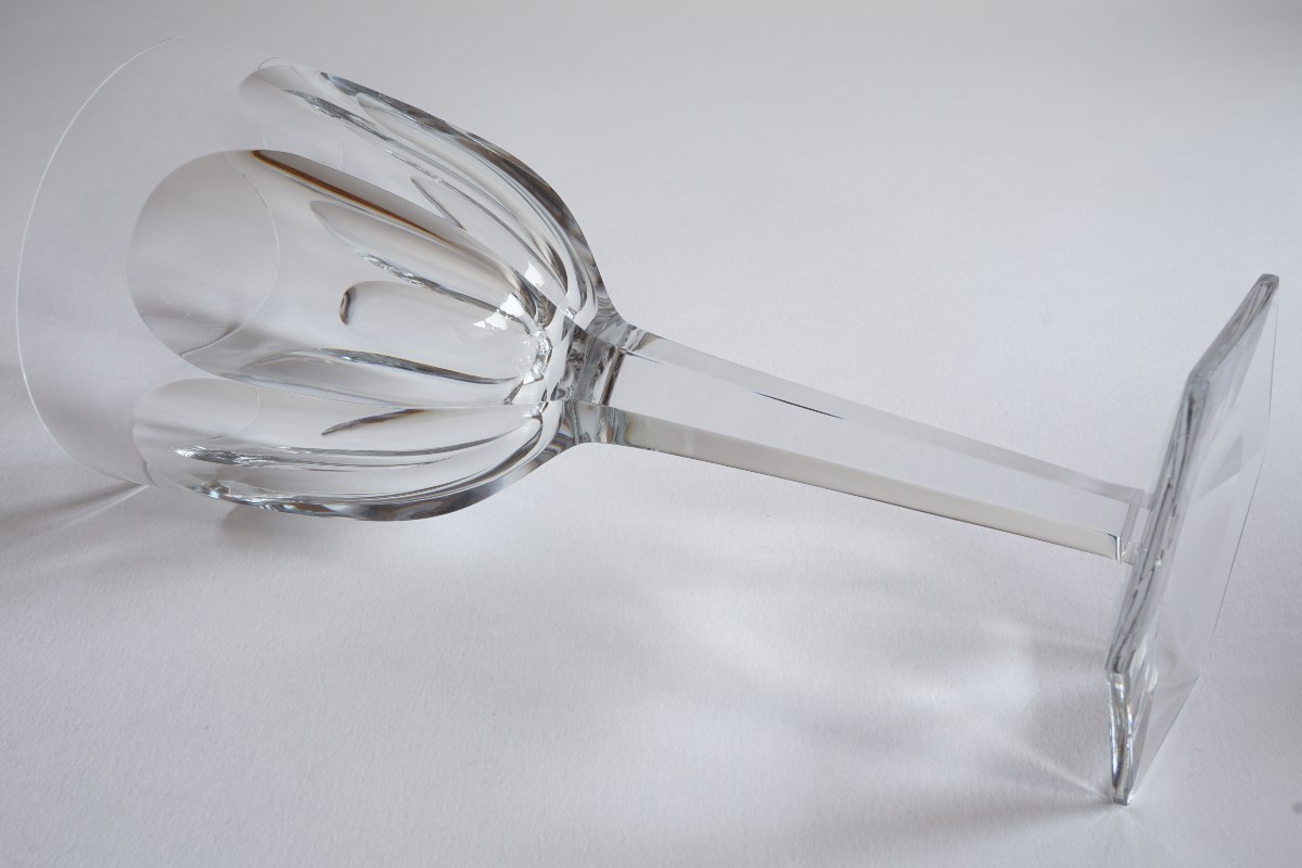 Verre géant cristal Baccarat Compiègne, Harcourt