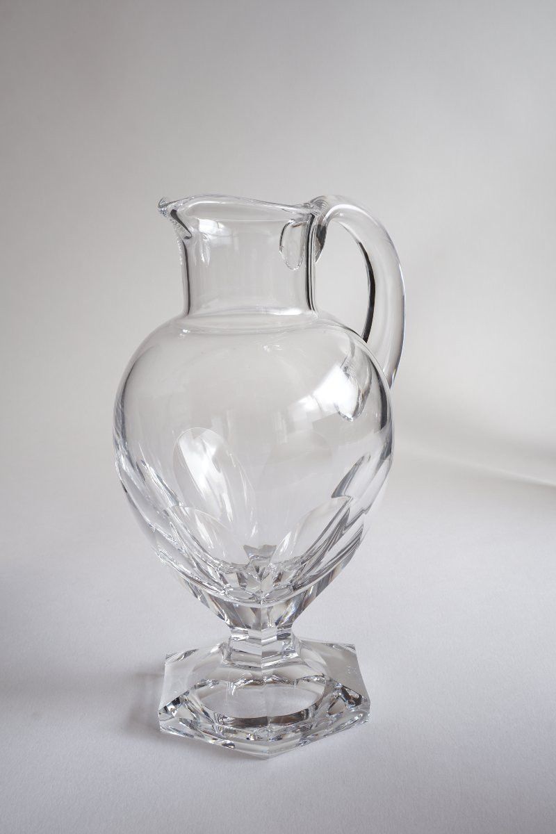 Baccarat Cut Crystal Pitcher Or Water Jug?-photo-4
