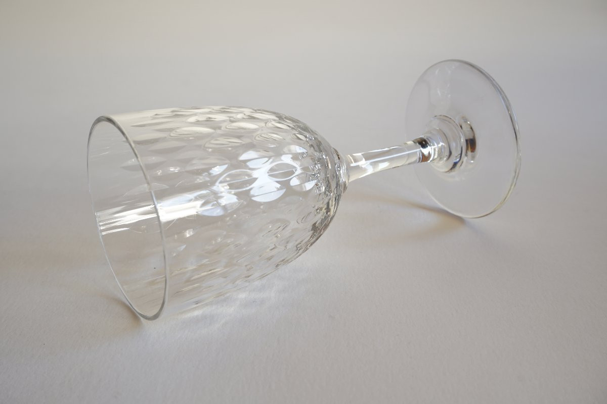 10 Baccarat Crystal Glasses Model Paris White Wine, Aperitif-photo-2