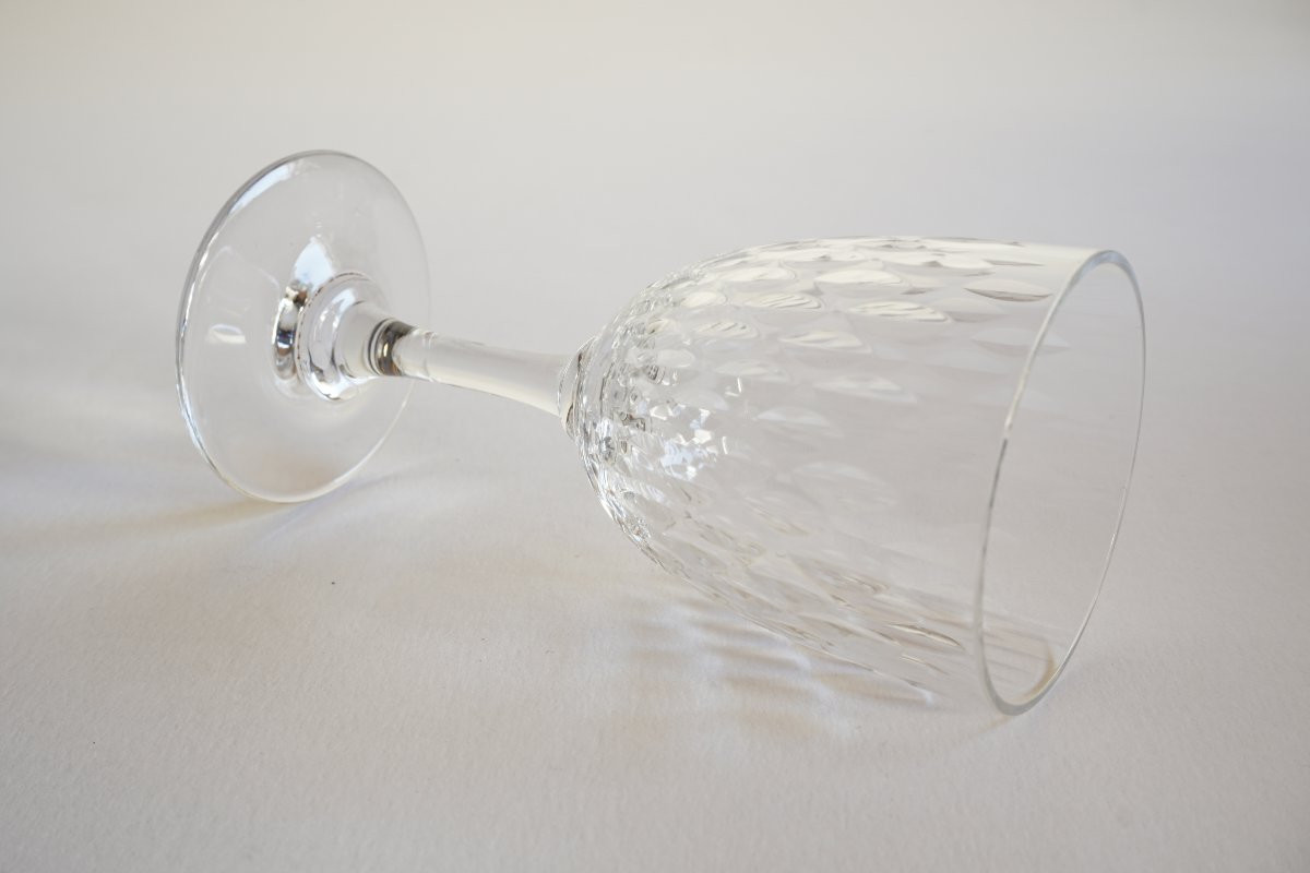 10 Baccarat Crystal Glasses Model Paris White Wine, Aperitif-photo-4