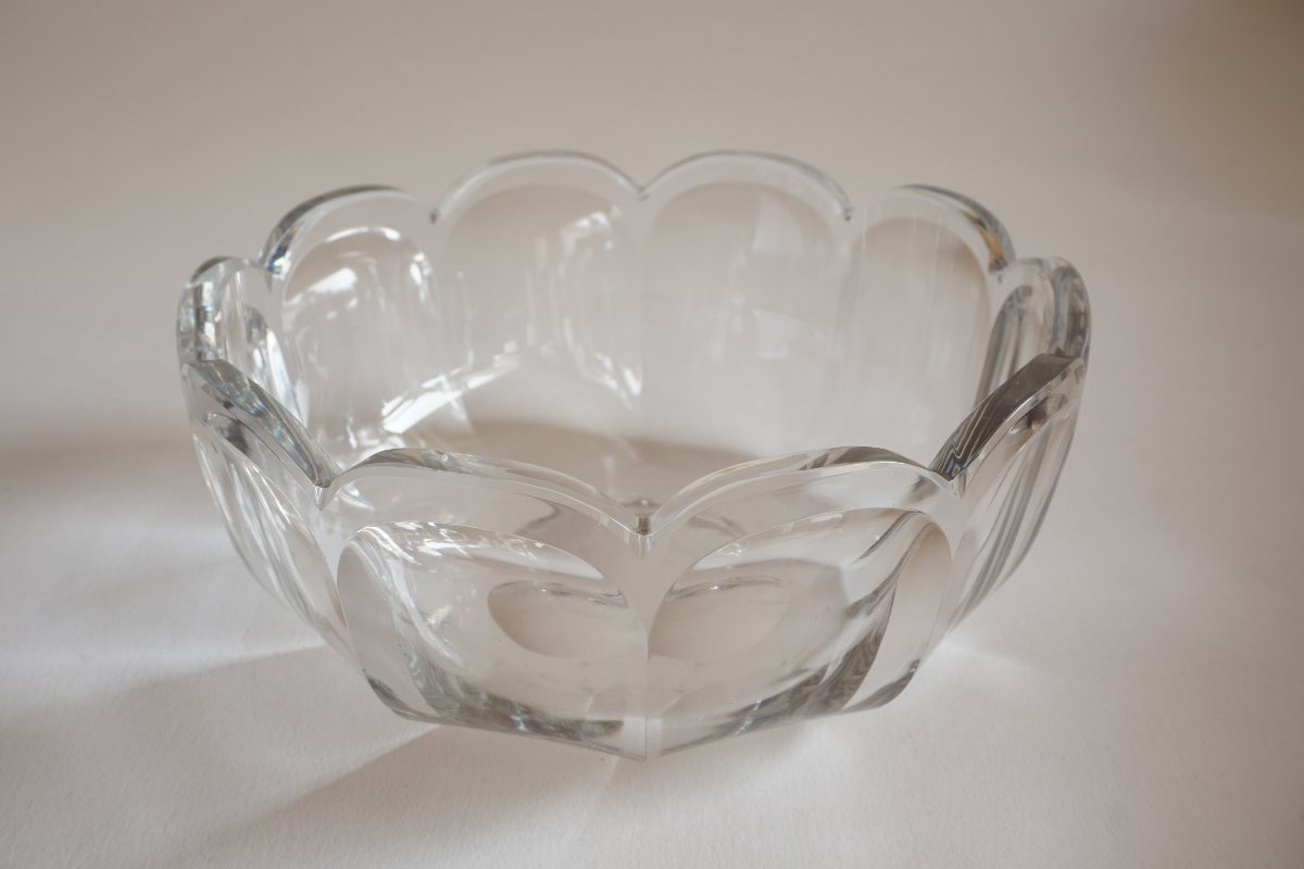 Baccarat Malmaison Crystal Salad Bowl-photo-4